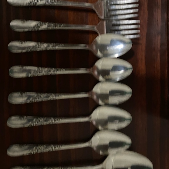 VTG 17 Piece 1950 Oneida Tudor Plate Community Bridal Wreath Floral Pattern - Picture 10 of 16